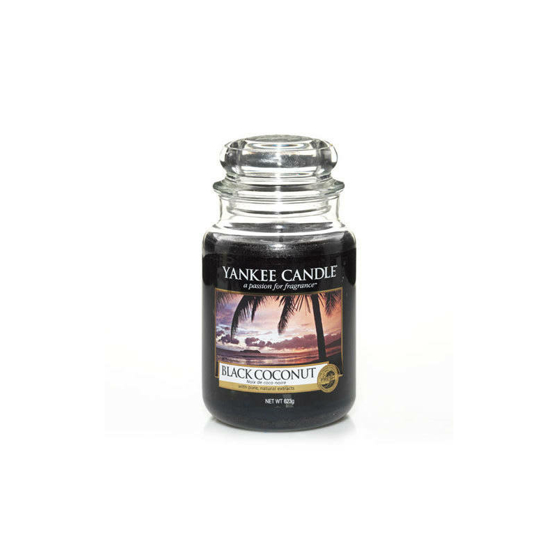 Yankee Candle® Black Coconut nagy üveggyertya