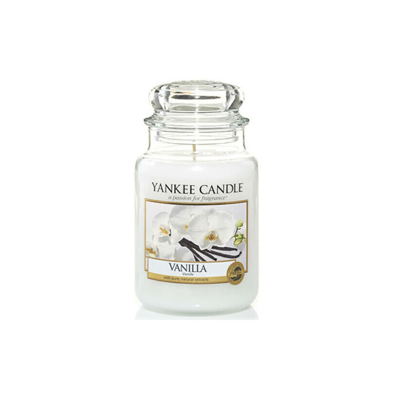 Yankee Candle® Vanilla nagy üveggyertya