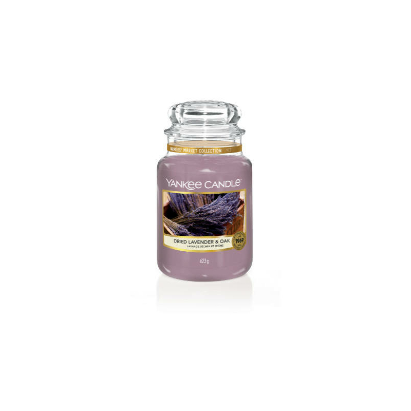 Yankee Candle® Dried Lavender &amp; Oak nagy üveggyertya