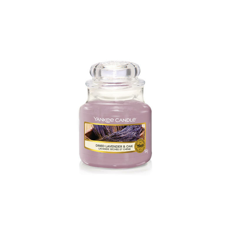 Yankee Candle® Dried Lavender &amp; Oak kis üveggyertya