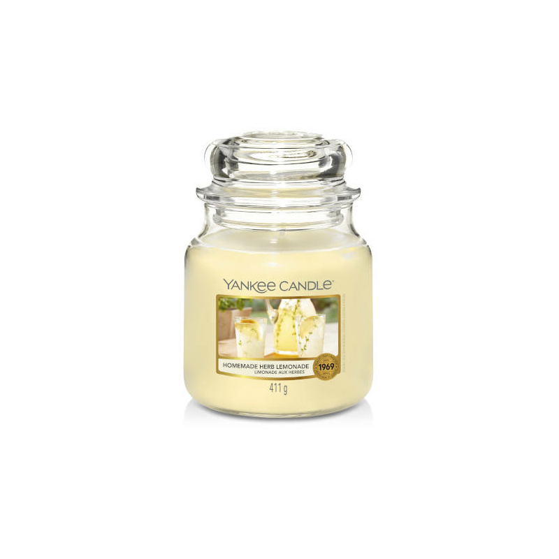 Yankee Candle® Homemade Herb Lemonade közepes üveggyertya