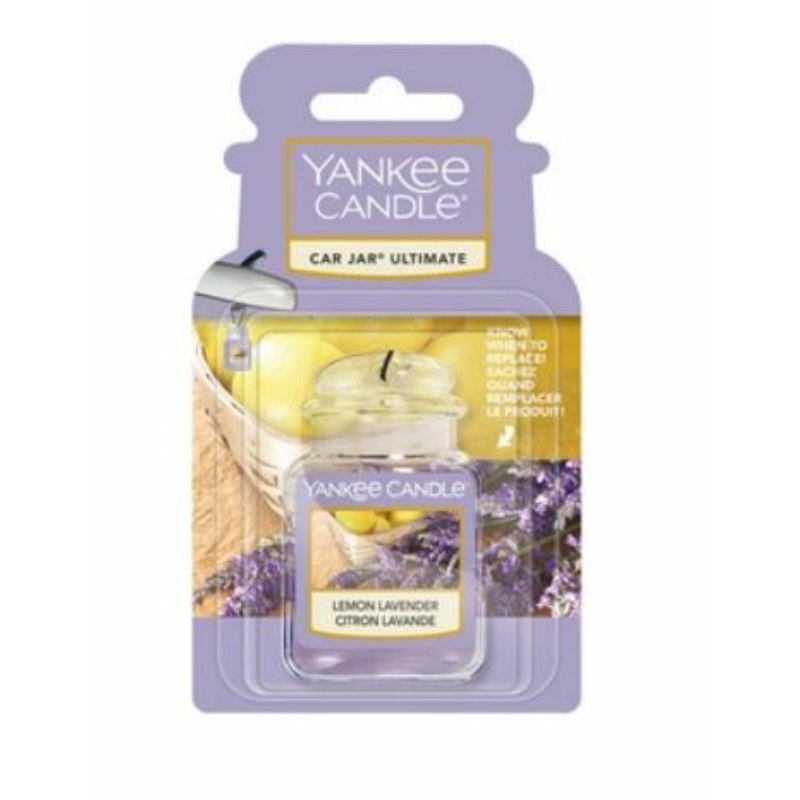Yankee Candle® Lemon Lavender Car Jar® Ultimate autóillatosító (zselés)