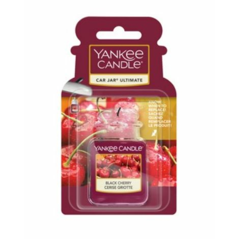 Yankee Candle® Black Cherry Car Jar® Ultimate autóillatosító (zselés)