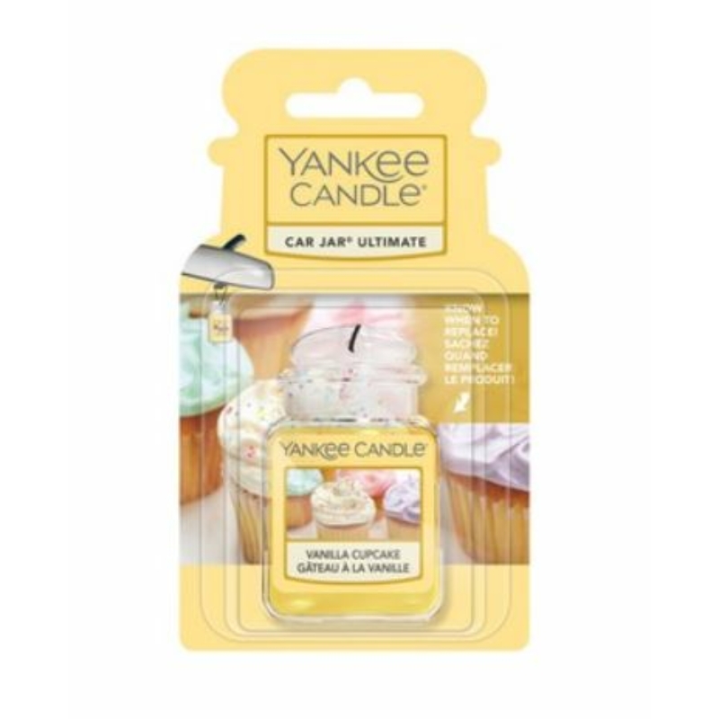 Yankee Candle® Vanilla Cupcake Car Jar® Ultimate autóillatosító (zselés)