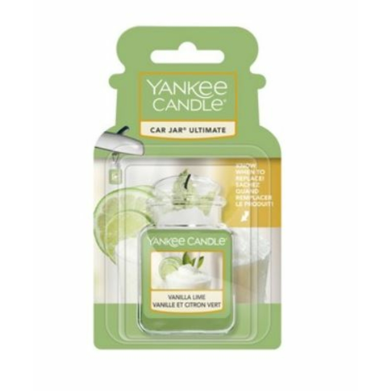 Yankee Candle® Vanilla Lime Car Jar® Ultimate autóillatosító (zselés)