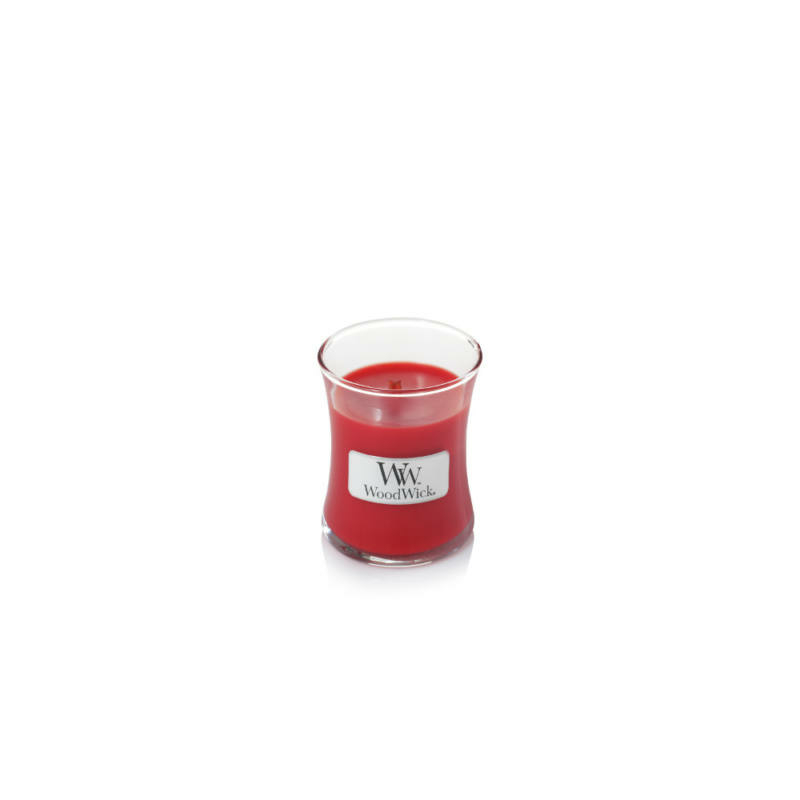 WoodWick® Crimson Berries kis üveggyertya