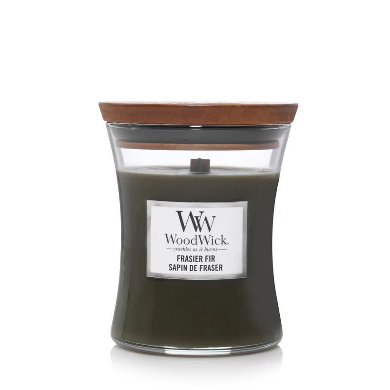 WoodWick® Frasier Fir közepes üveggyertya