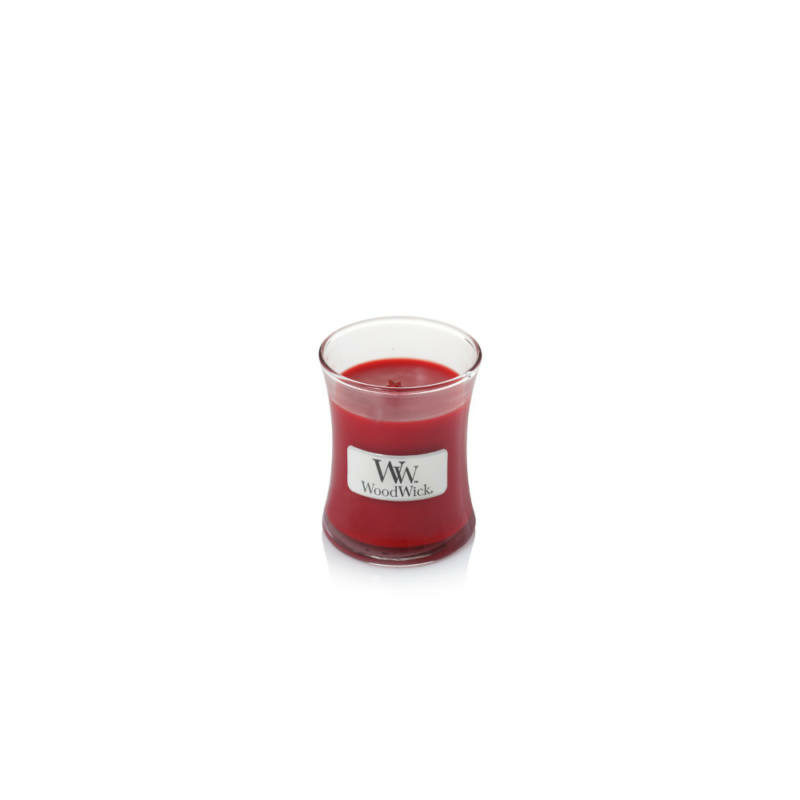 WoodWick® Pomegranate kis üveggyertya