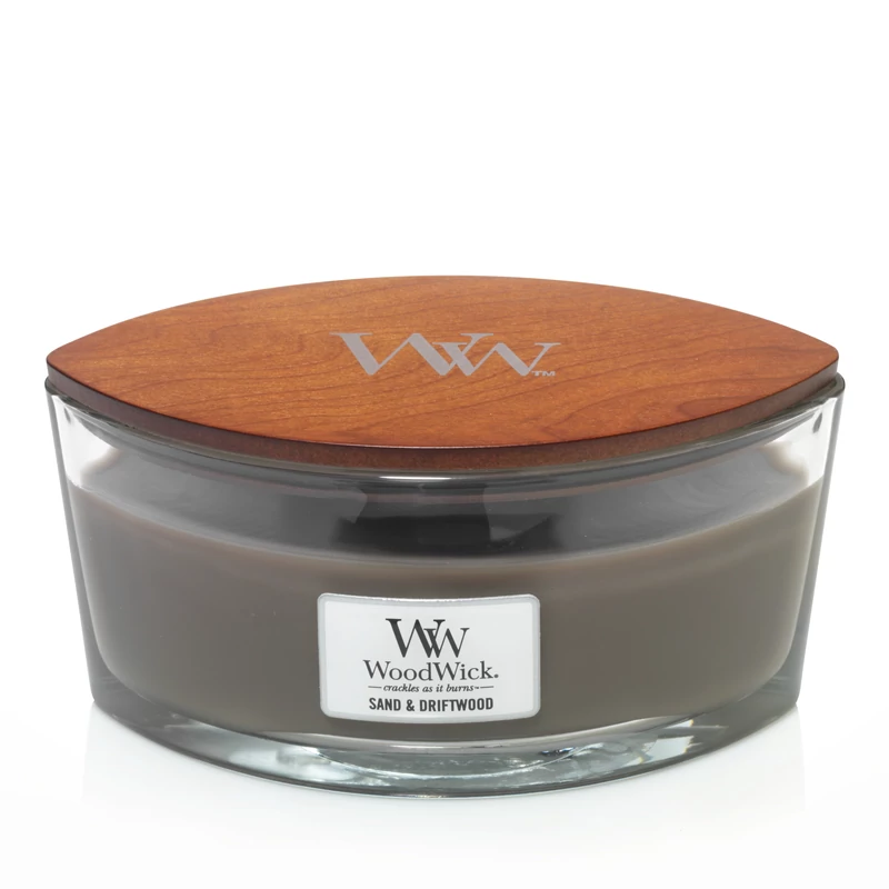 WoodWick® Sand &amp; Driftwood hajógyertya