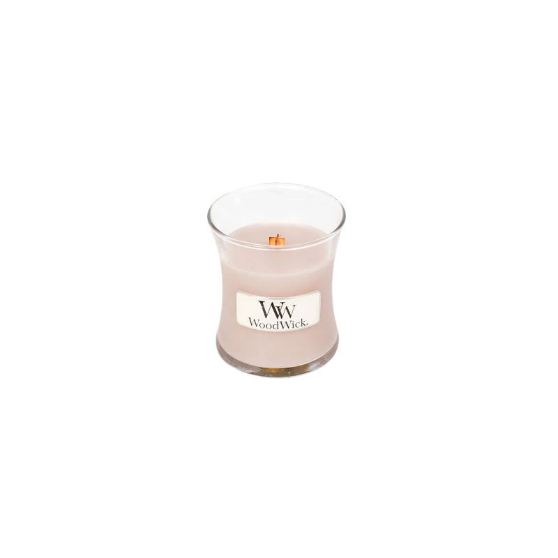 WoodWick® Vanilla &amp; Sea Salt kis üveggyertya