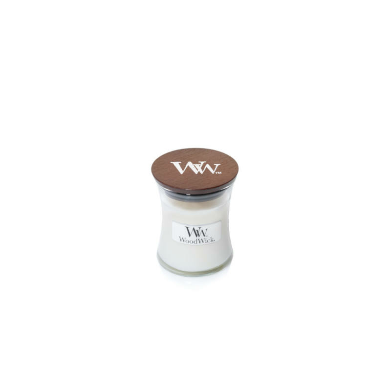 WoodWick® White Tea &amp; Jasmine kis üveggyertya