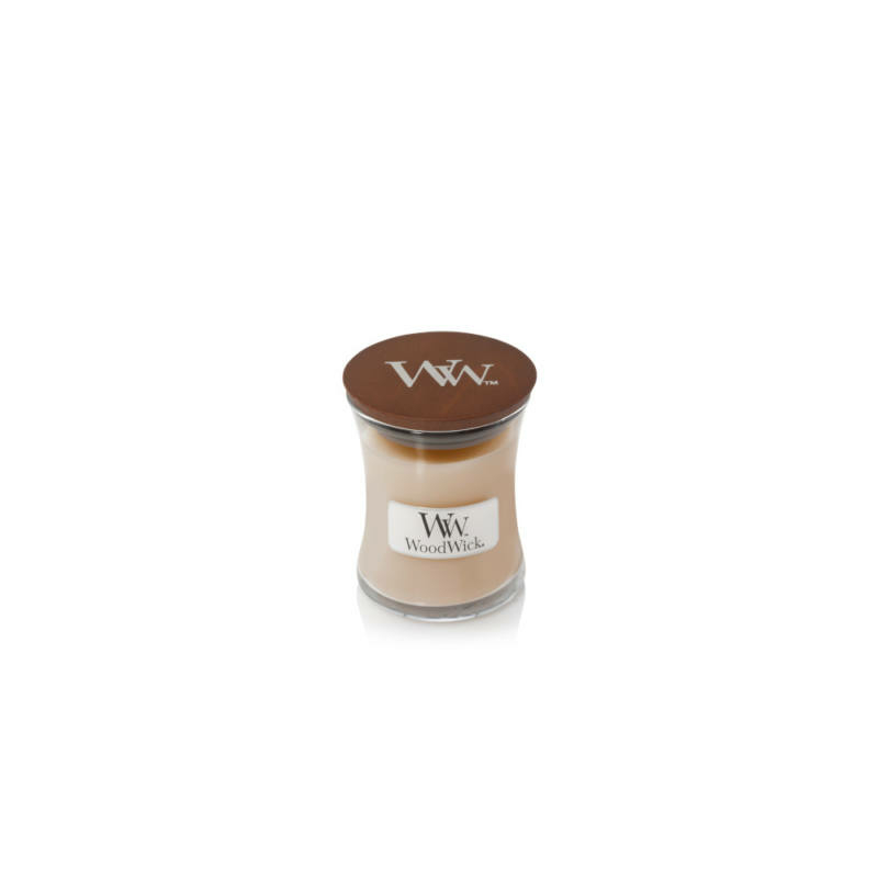 WoodWick® White Honey kis üveggyertya