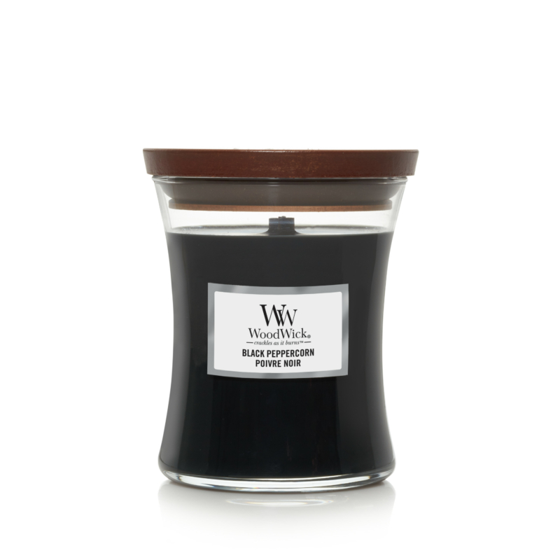 WoodWick® Black Peppercorn közepes üveggyertya
