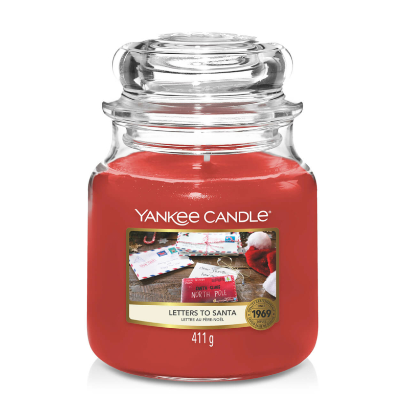 Yankee Candle® Letters To Santa közepes üveggyertya