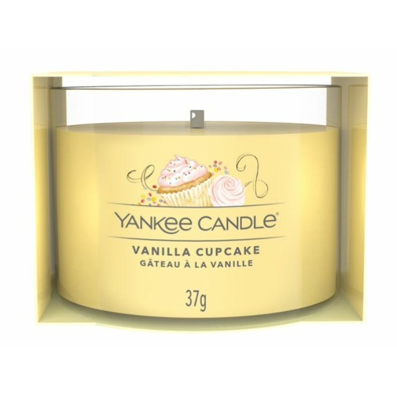 Yankee Candle® Vanilla Cupcake üveg mintagyertya