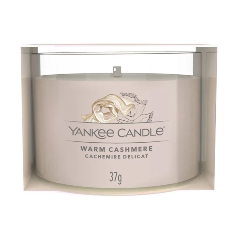 Yankee Candle® Warm Cashmere kis üveggyertya 37g