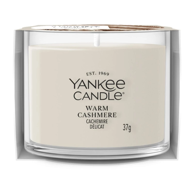 Yankee Candle® Warm Cashmere kis üveggyertya 37g