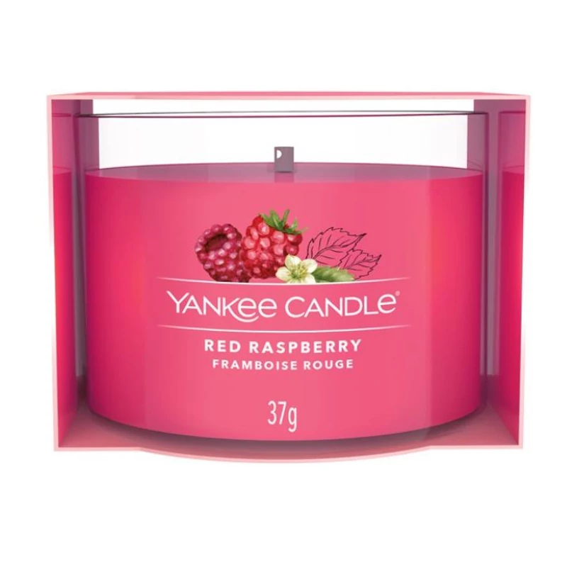 Yankee Candle® Red Raspberry kis üveggyertya 37g