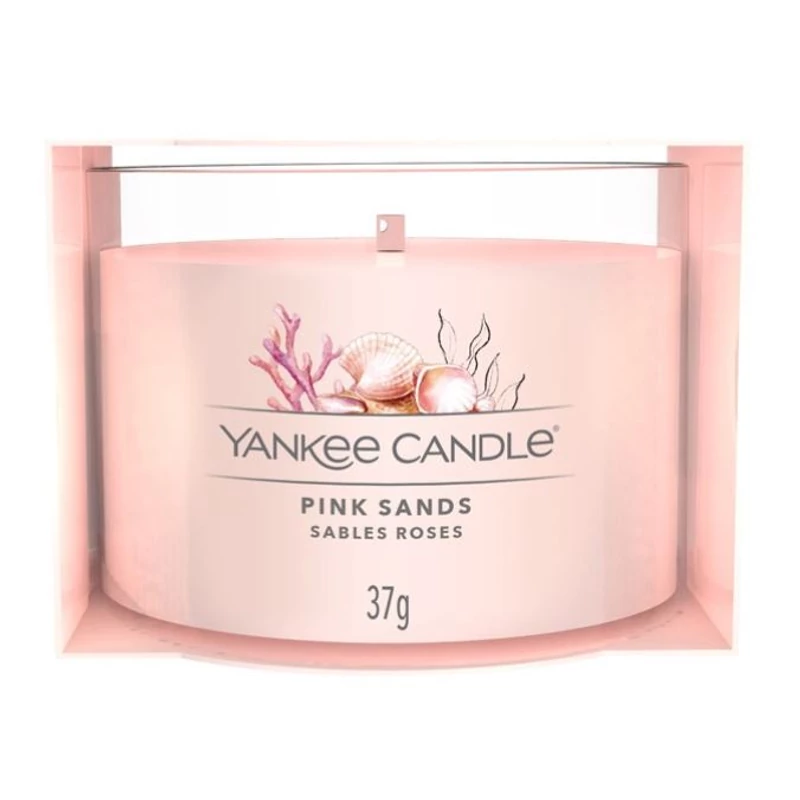 Yankee Candle® Pink Sands kis üveggyertya 37g