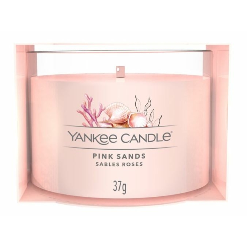Yankee Candle® Pink Sands üveg mintagyertya