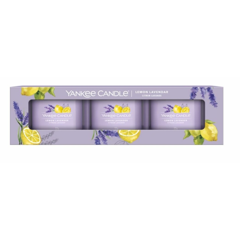 Yankee Candle® Lemon Lavender kis üveggyertya szett