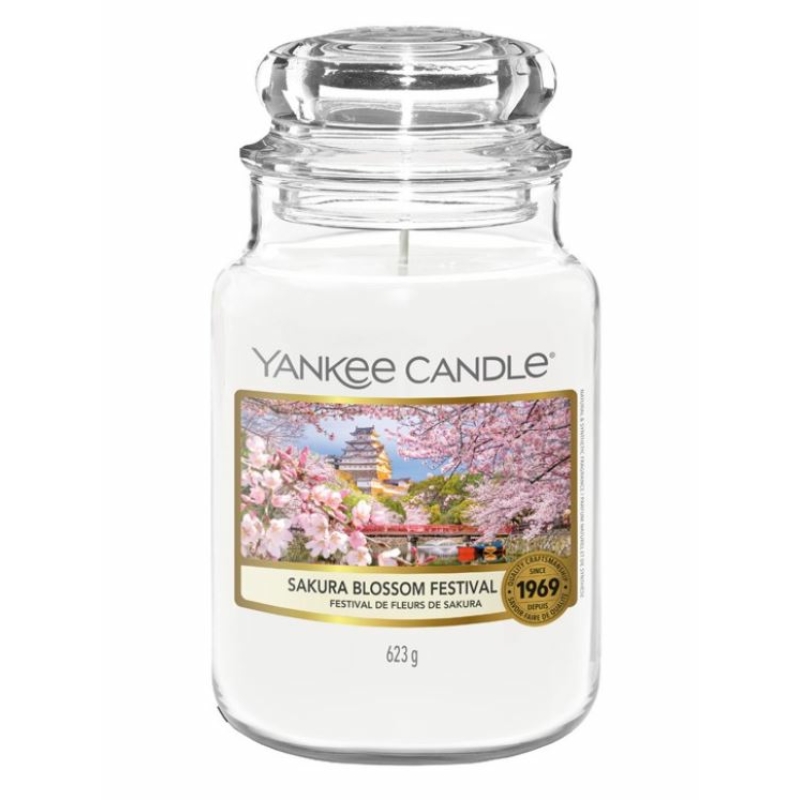 Yankee Candle® Sakura Blossom Festival nagy üveggyertya