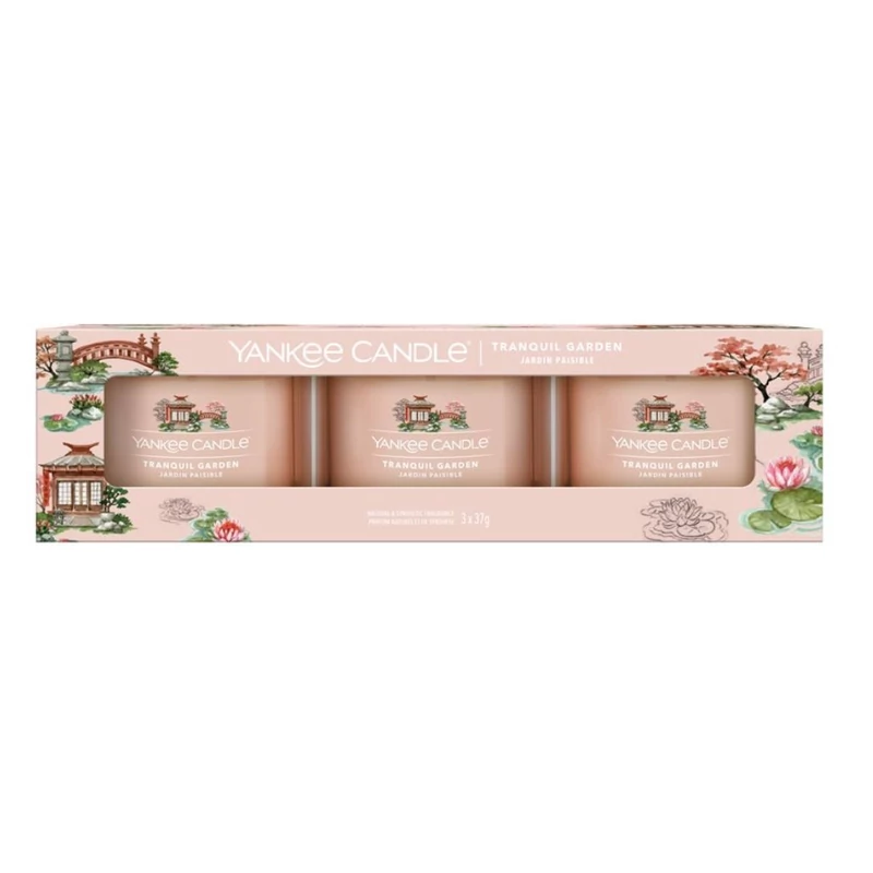 Yankee Candle® Tranquil Garden kis üveggyertya szett