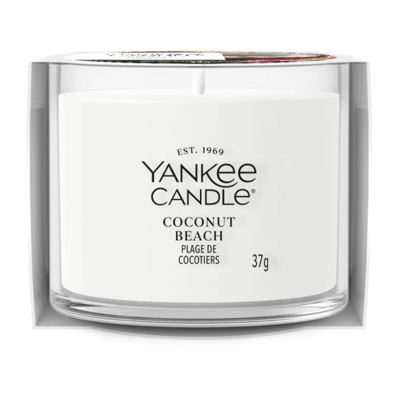 Yankee Candle® Coconut Beach kis üveggyertya 37g