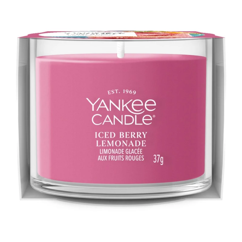Yankee Candle® Iced Berry Lemonade kis üveggyertya 37g