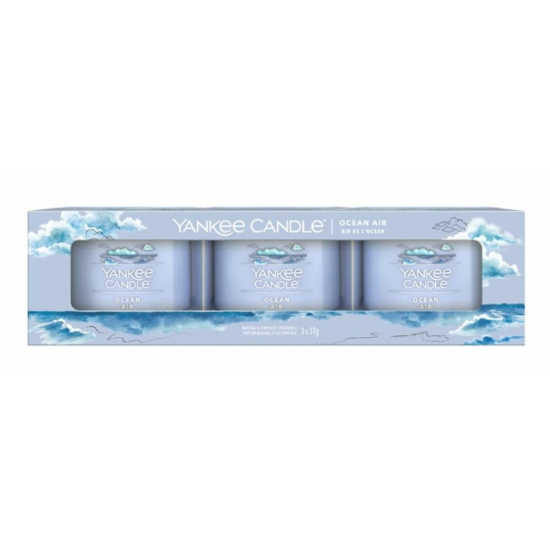 Yankee Candle® Ocean Air üveg mintagyertya szett