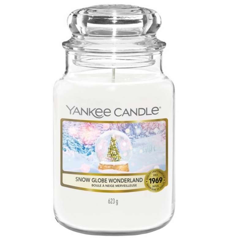 Yankee Candle® Snow Globe Wonderland nagy üveggyertya