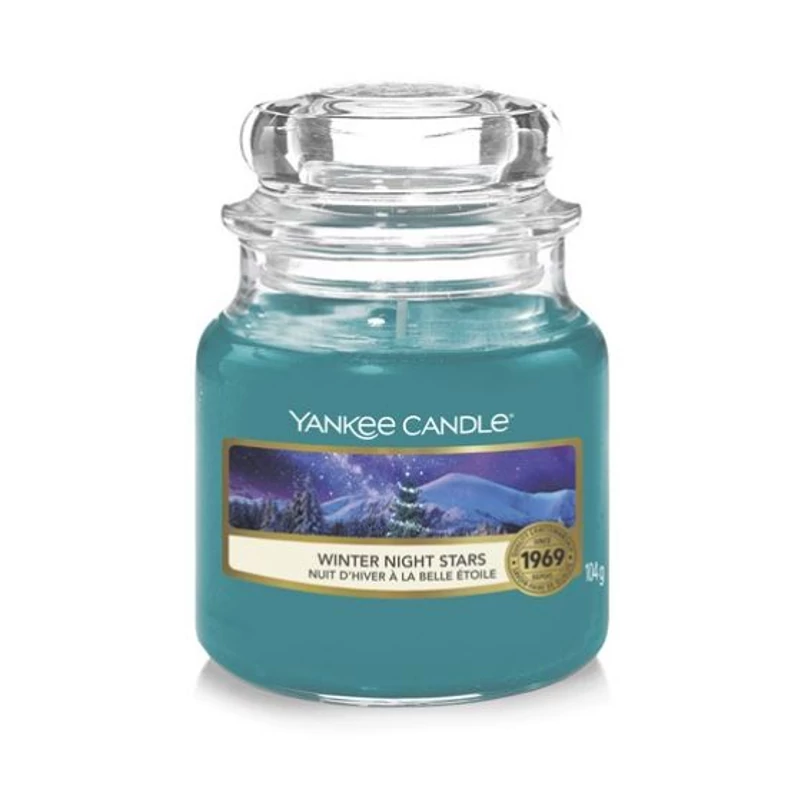 Yankee Candle® Winter Night Stars kis üveggyertya