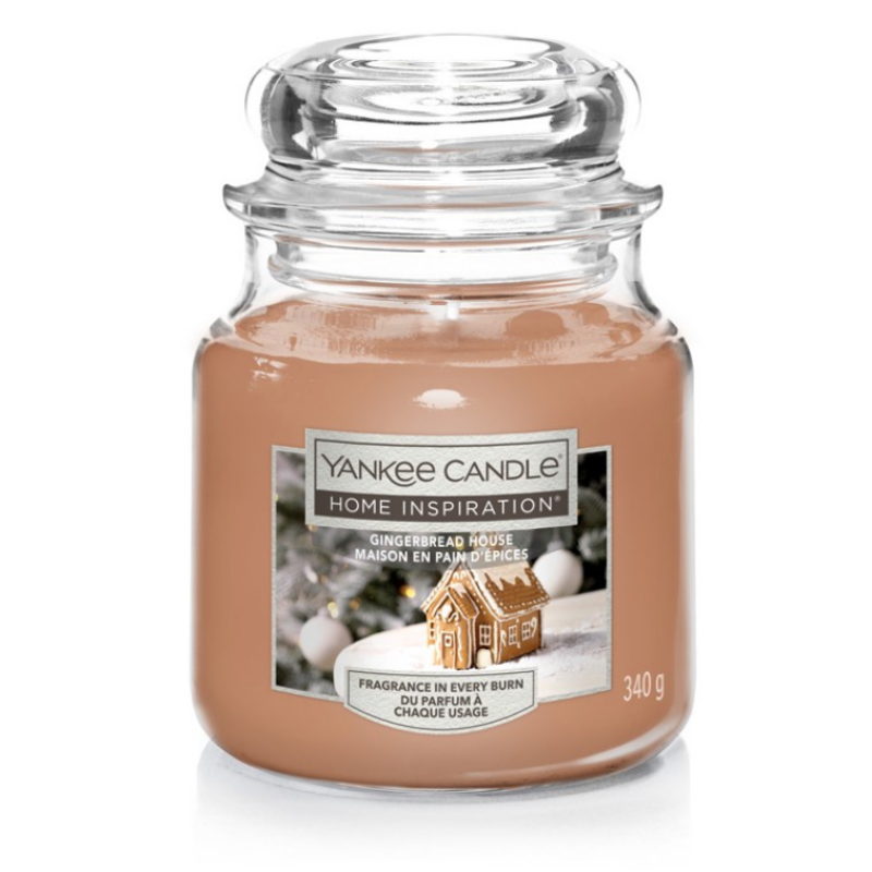 Yankee Candle® Gingerbread House közepes üveggyertya