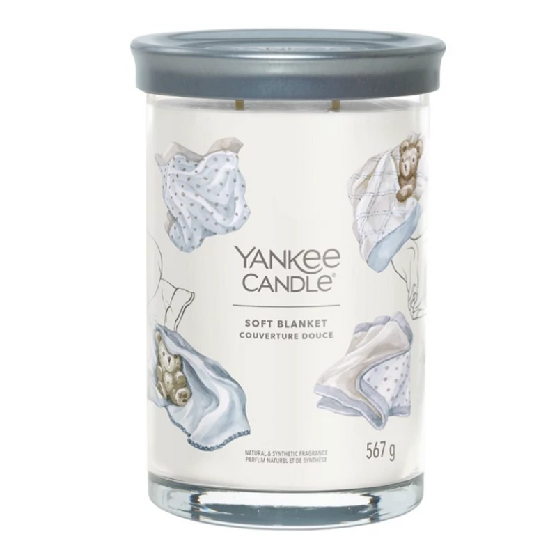 Yankee Candle® Soft Blanket Tumbler nagy üveggyertya 567g