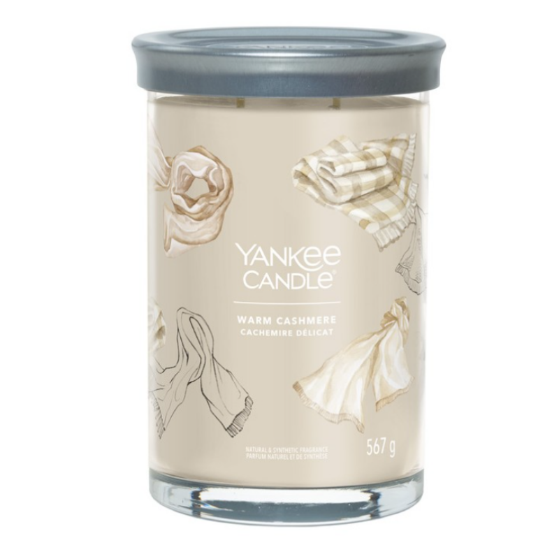 Yankee Candle® Warm Cashmere Tumbler nagy üveggyertya