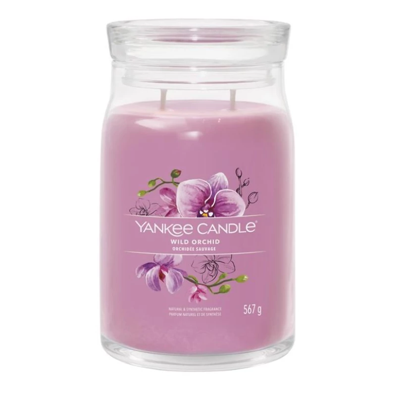 Yankee Candle® Wild Orchid nagy üveggyertya 567g