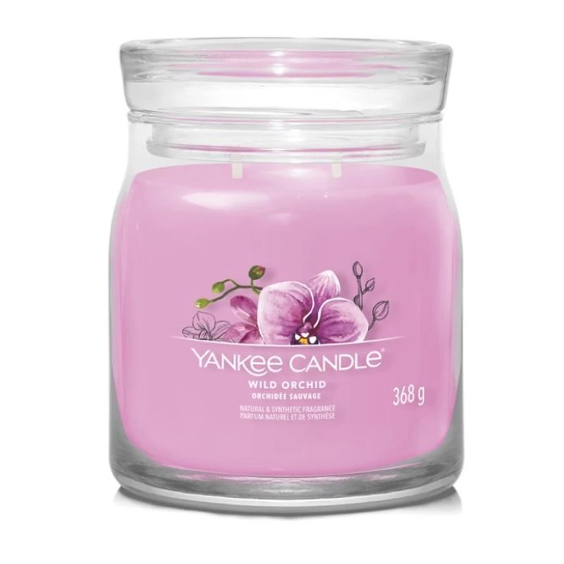 Yankee Candle® Wild Orchid közepes üveggyertya 368g
