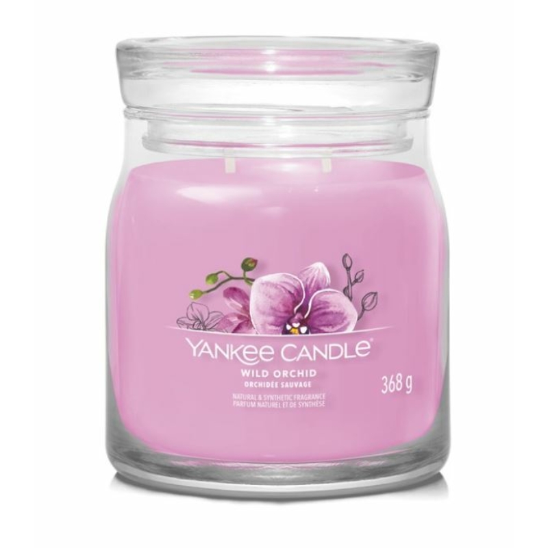 Yankee Candle® Wild Orchid közepes üveggyertya