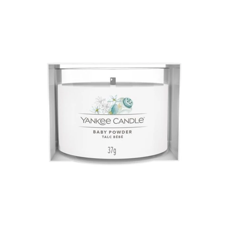 Yankee Candle® Baby Powder kis üveggyertya 37g