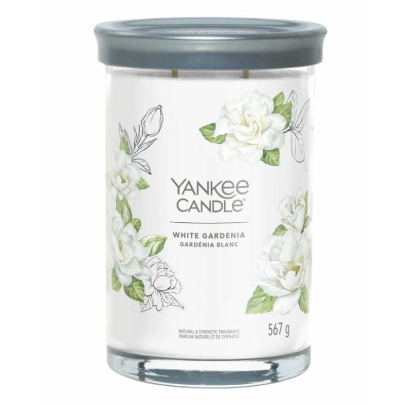 Yankee Candle® White Gardenia Tumbler nagy üveggyertya