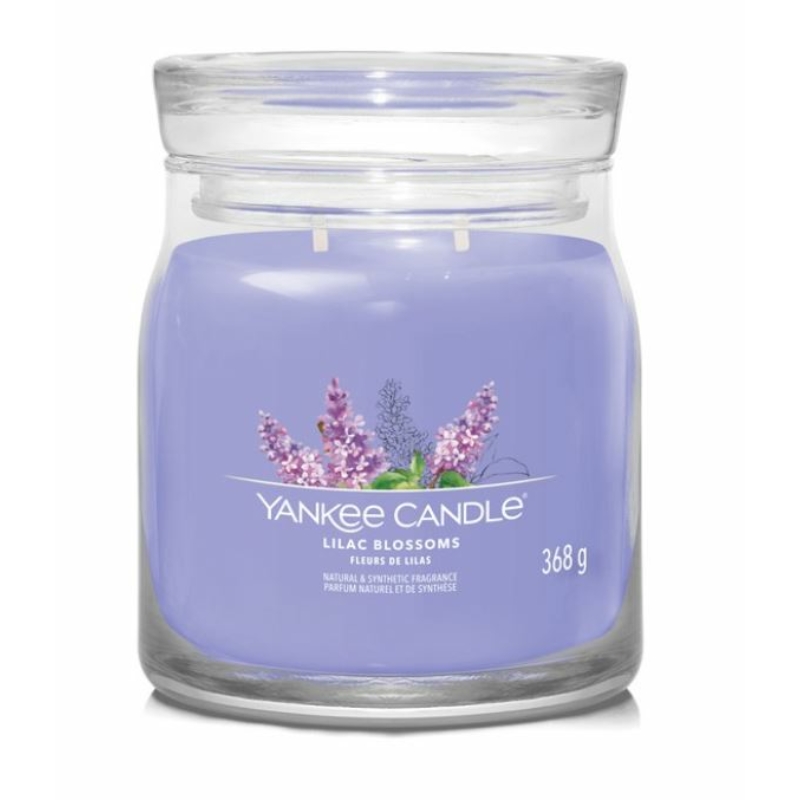 Yankee Candle® Lilac Blossoms közepes üveggyertya