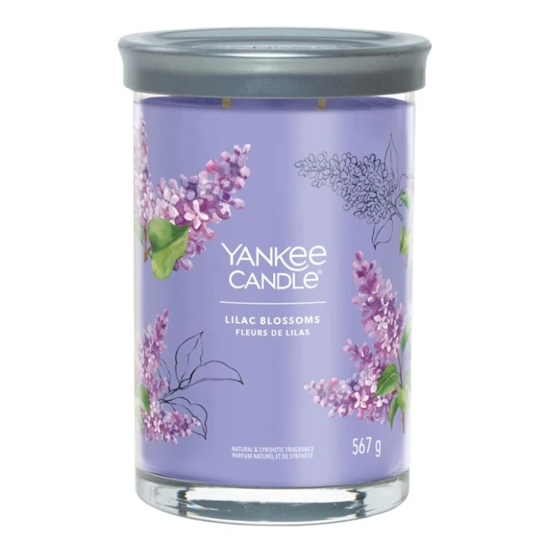 Yankee Candle® Lilac Blossoms Tumbler nagy üveggyertya 567g