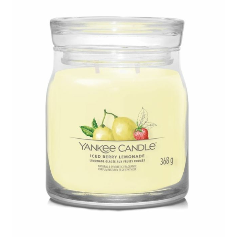 Yankee Candle® Iced Berry Lemonade közepes üveggyertya