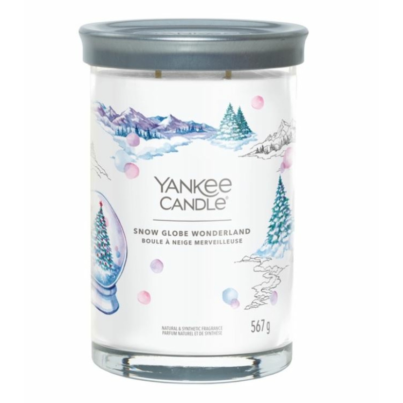 Yankee Candle® Snow Globe Wonderland Tumbler nagy üveggyertya