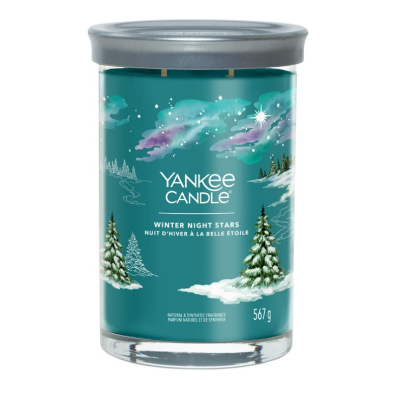 Yankee Candle® Winter Night Stars Tumbler nagy üveggyertya