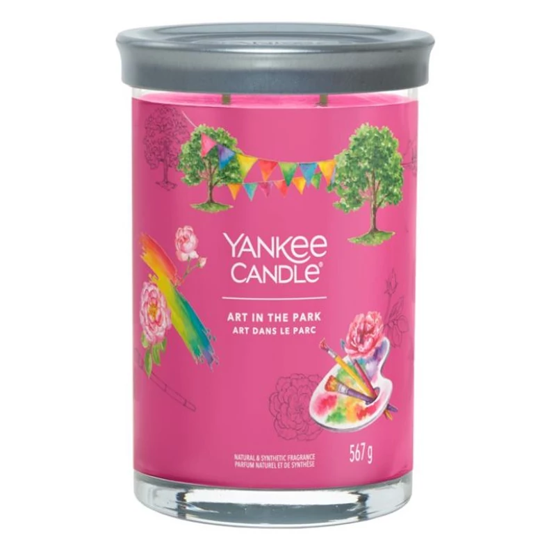 Yankee Candle® Art in the Park Tumbler nagy üveggyertya 567g
