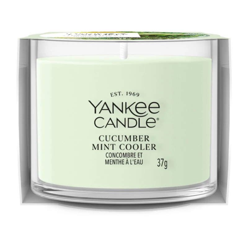 Yankee Candle® Cucumber Mint Cooler kis üveggyertya 37g