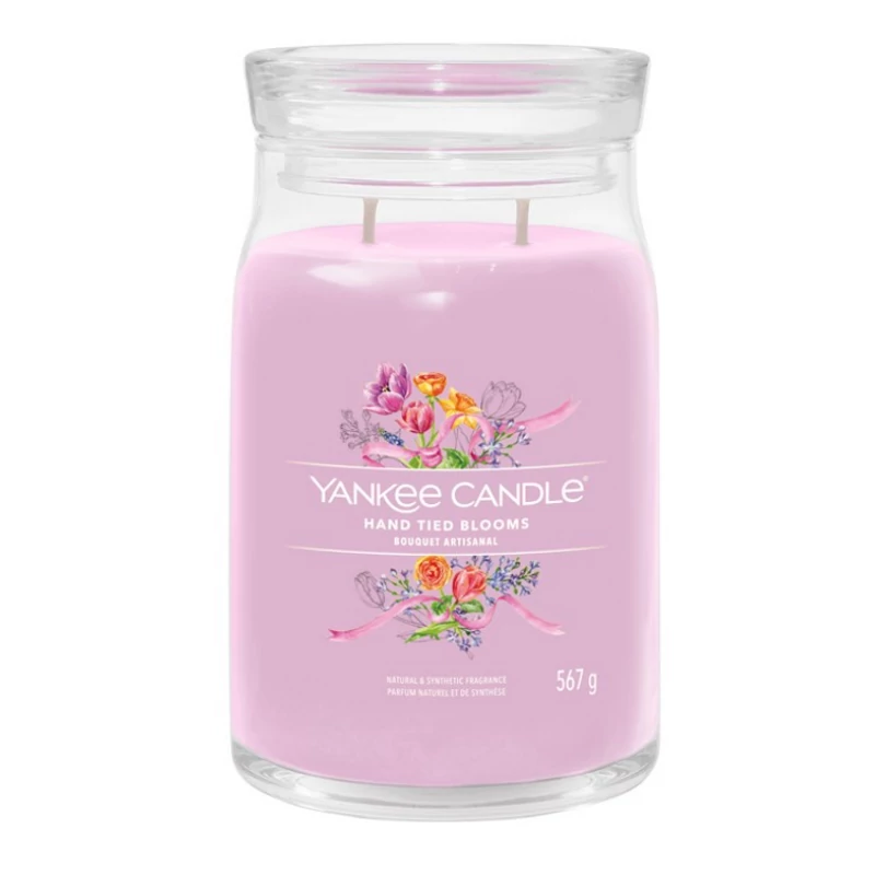 Yankee Candle® Hand Tied Blooms nagy üveggyertya 567g