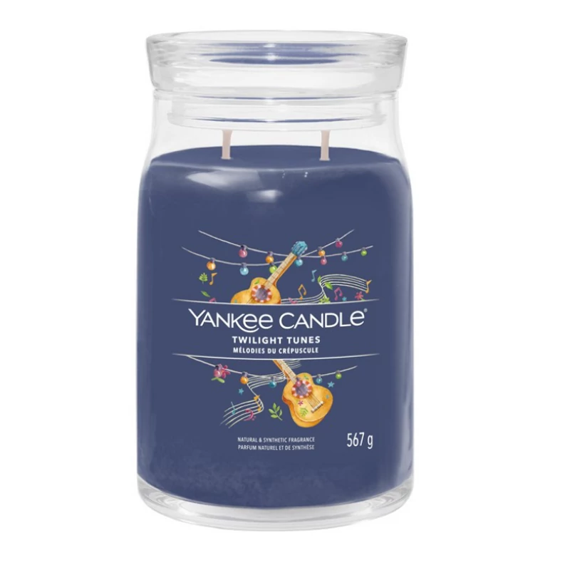 Yankee Candle® Twilight Tunes nagy üveggyertya 567g