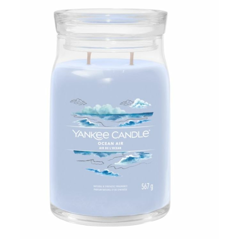 Yankee Candle® Ocean Air nagy üveggyertya